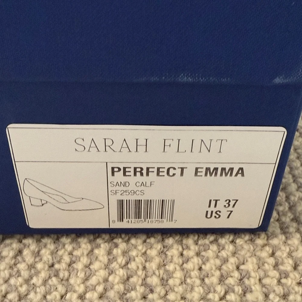 Sarah Flint Perfect Emma Beige Heels - Picture 2 of 6